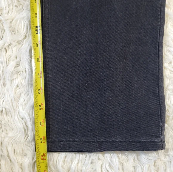 Fashion Brand Company TALL Nap Jeans for big butts black denim Size 1X - Picture 11 of 16